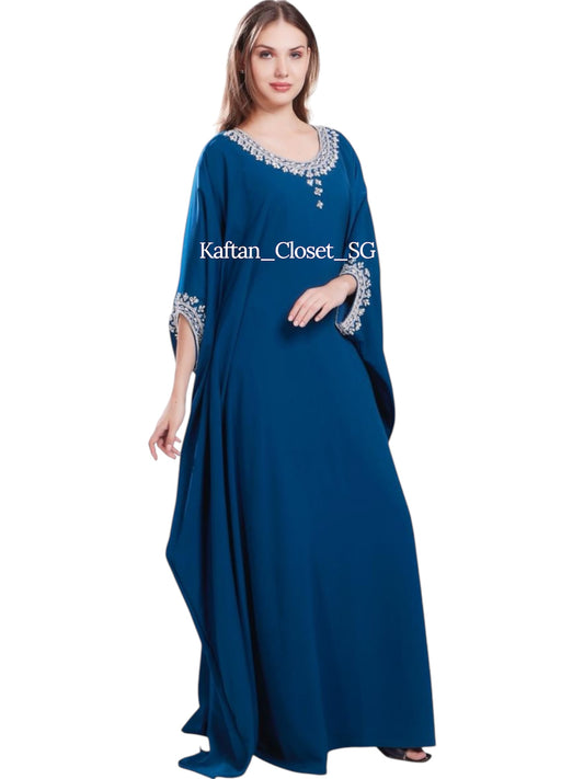 Alibi - Chiffon Blend Edition- Teal Blue