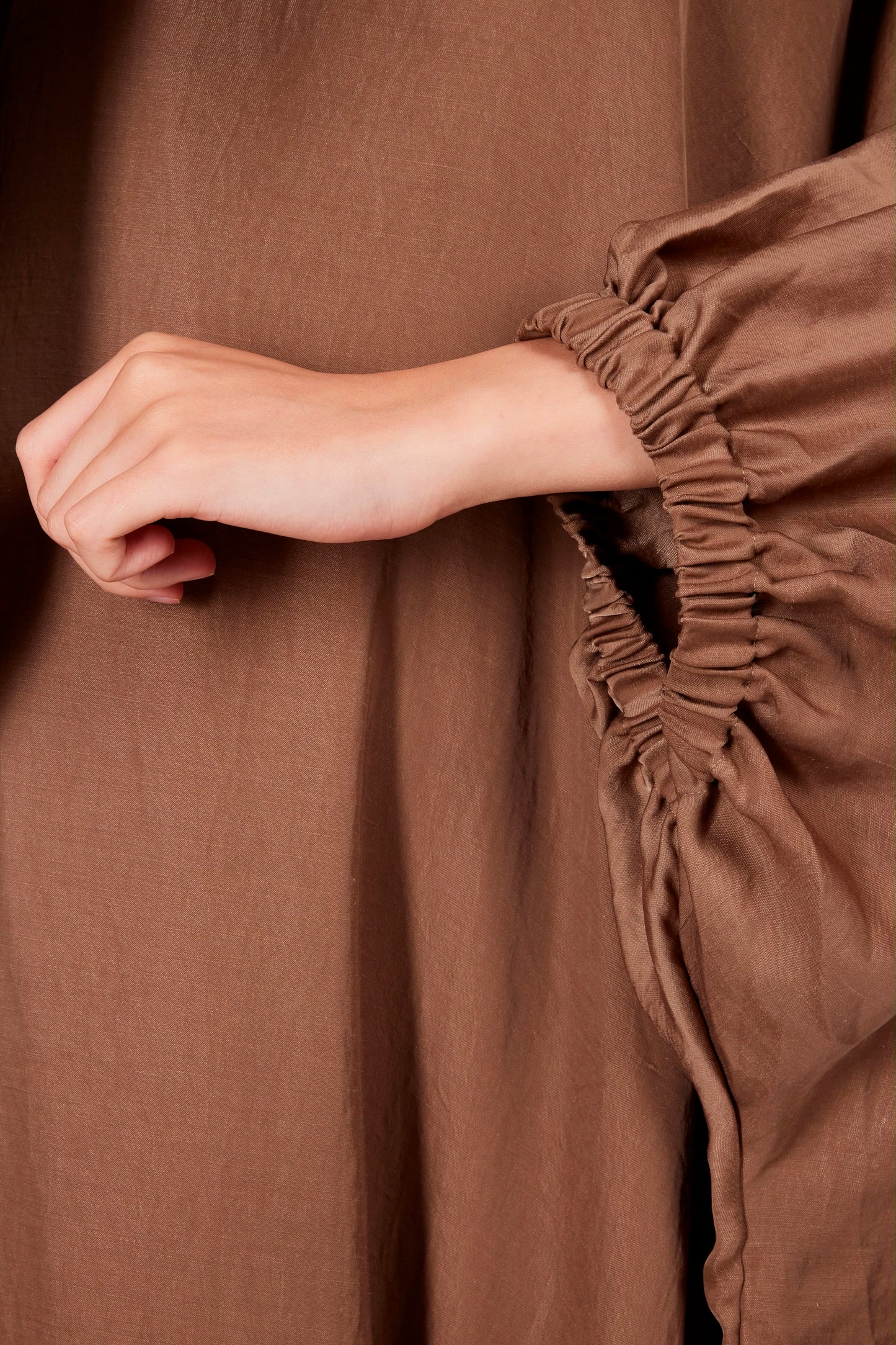 Lantern- Linen Blend (Cofee Brown)