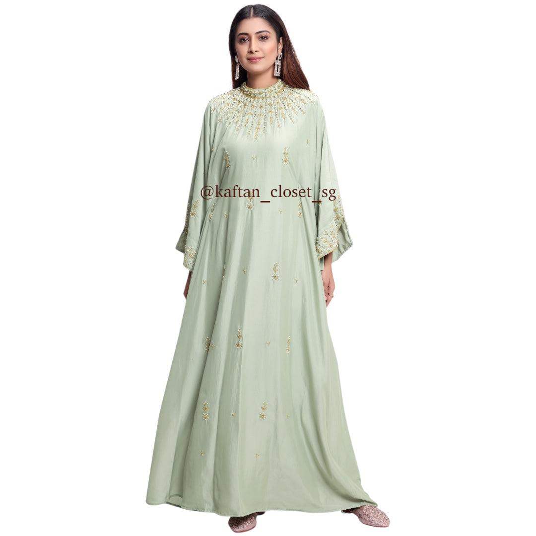 Juliette High Neck- Sage Green