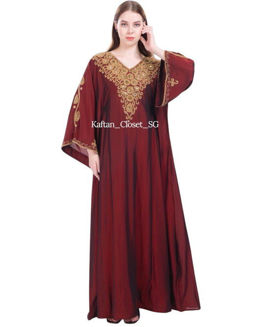 Azure (Flair Sleeves) Series: Maroon