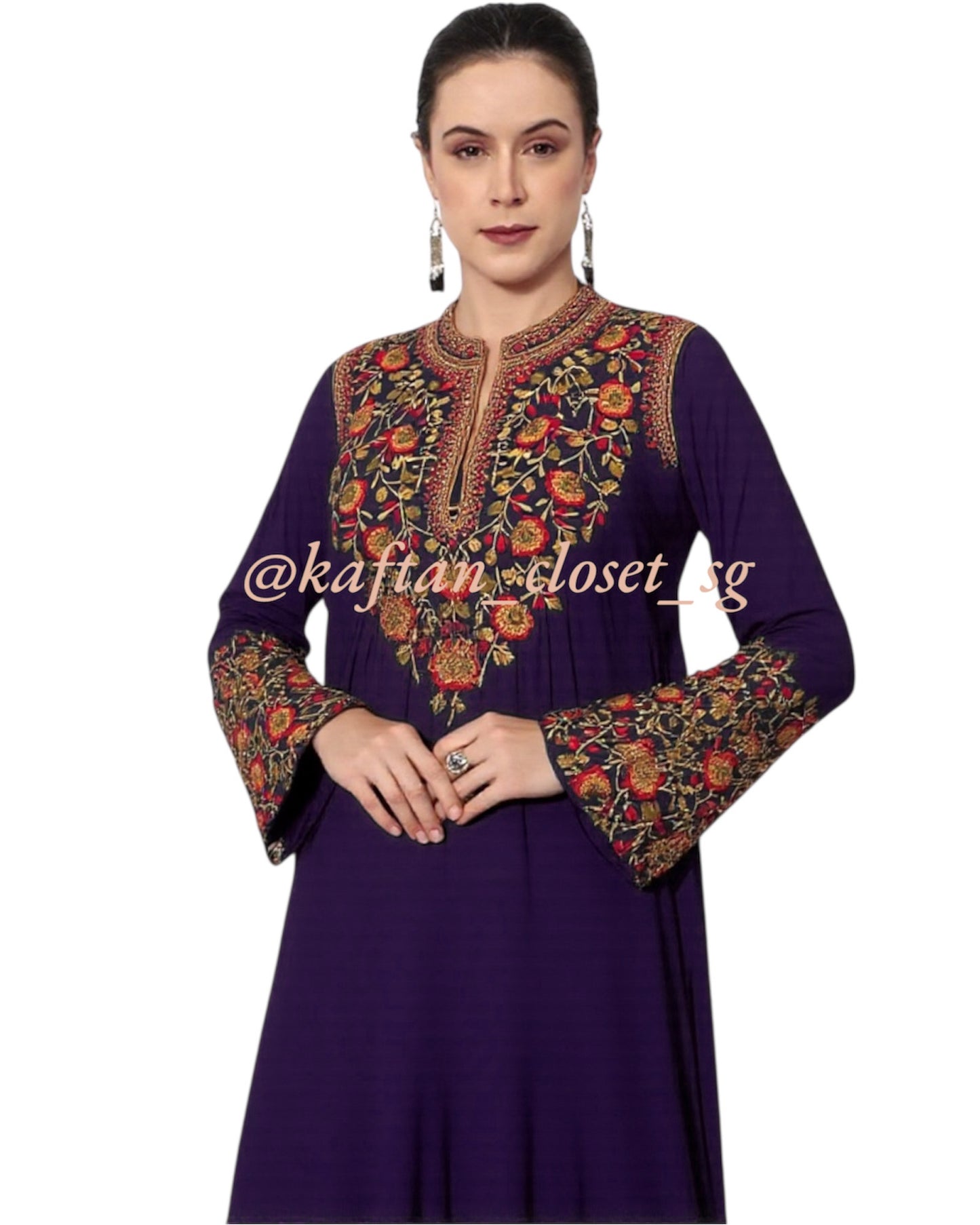 Mayang Threadwork Series- Purple