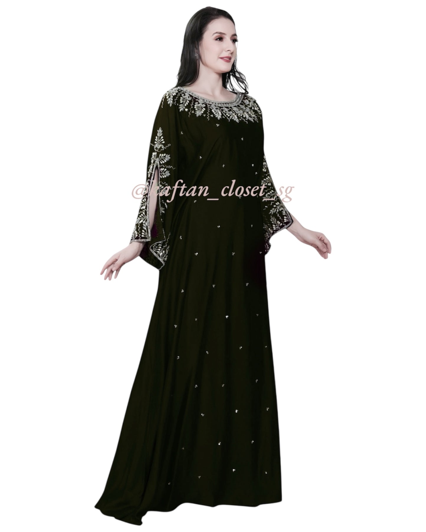Astrid Open Sleeves Series- Black