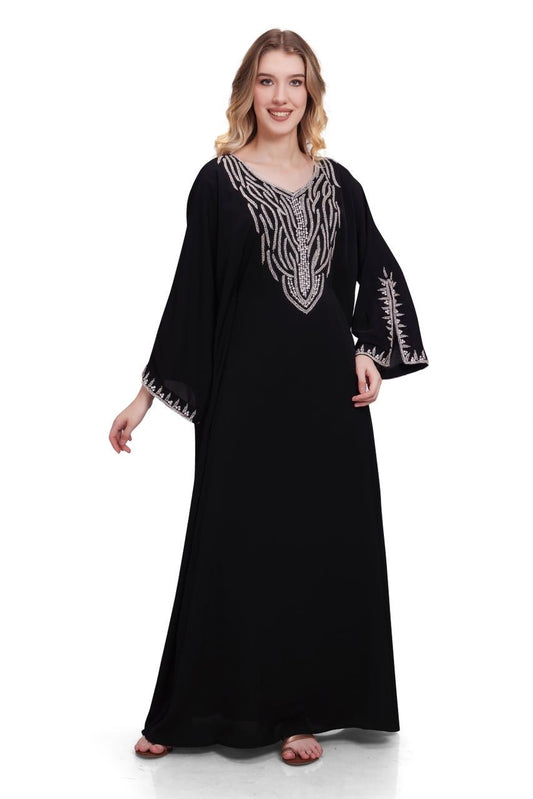 Allysia Open Sleeves Series- Black