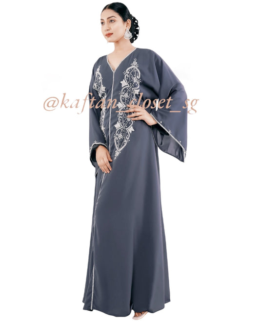 Tiara Flair Sleeves Series - Slate Grey