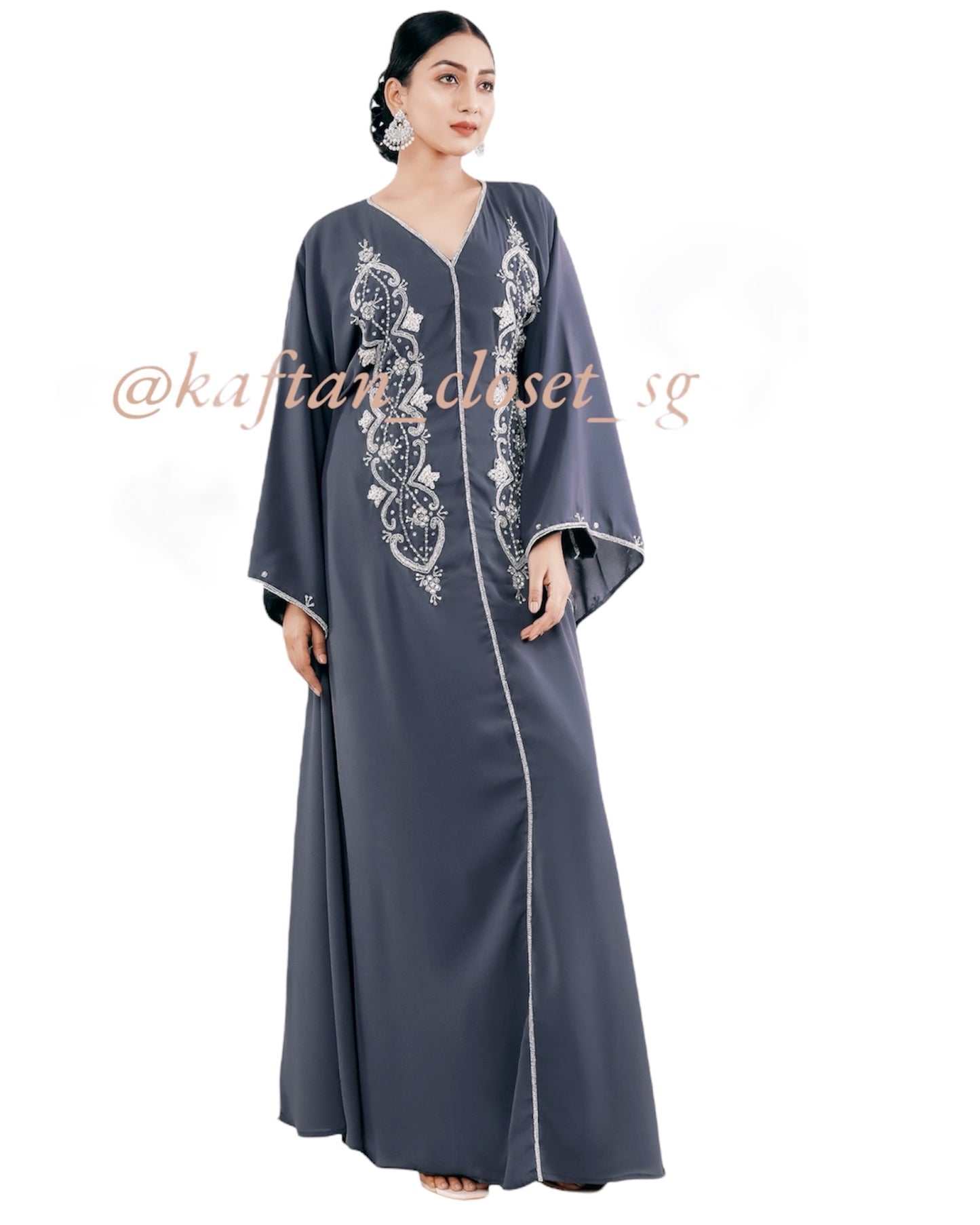 Tiara Flair Sleeves Series - Slate Grey