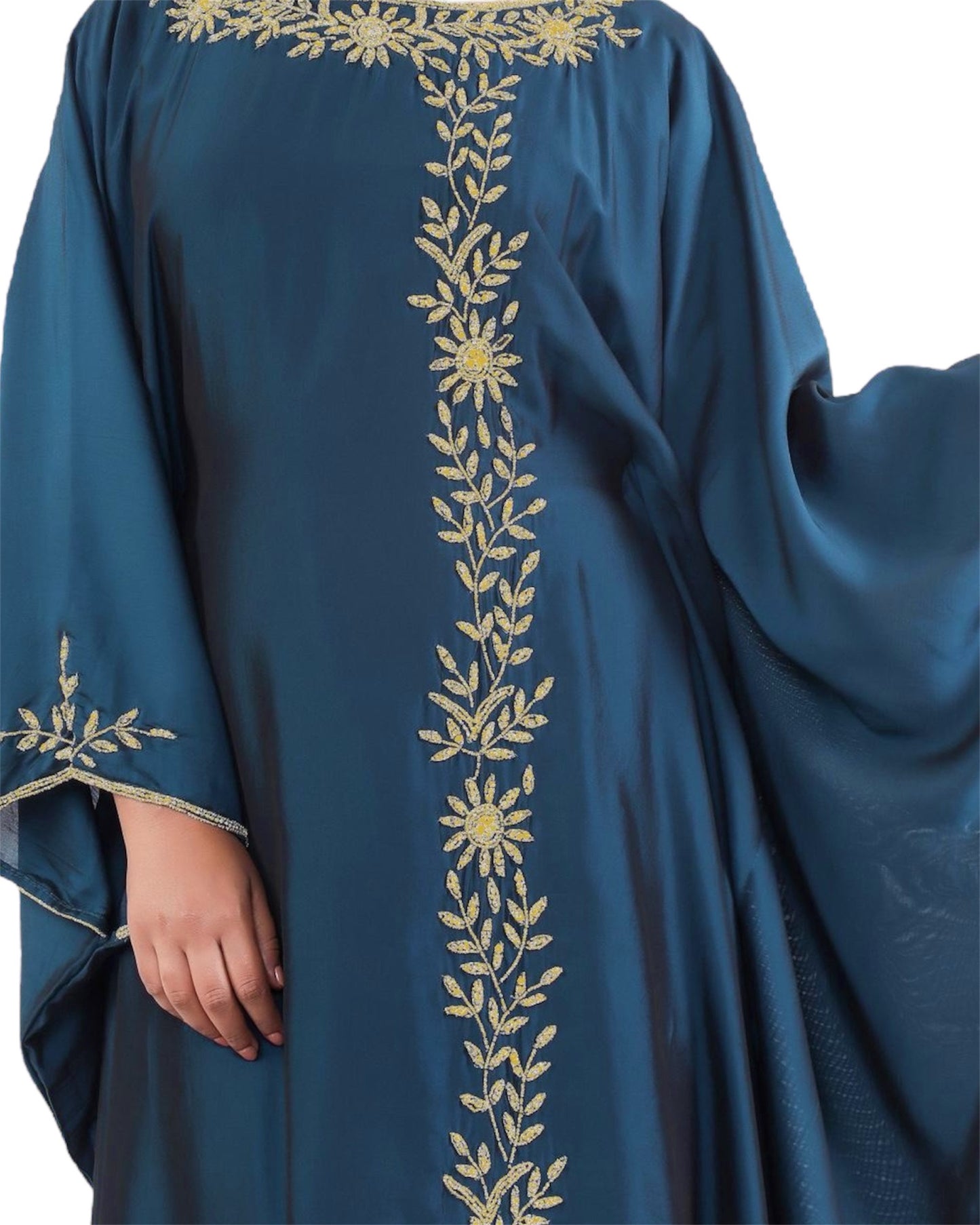 Celesta Gold- Teal Blue