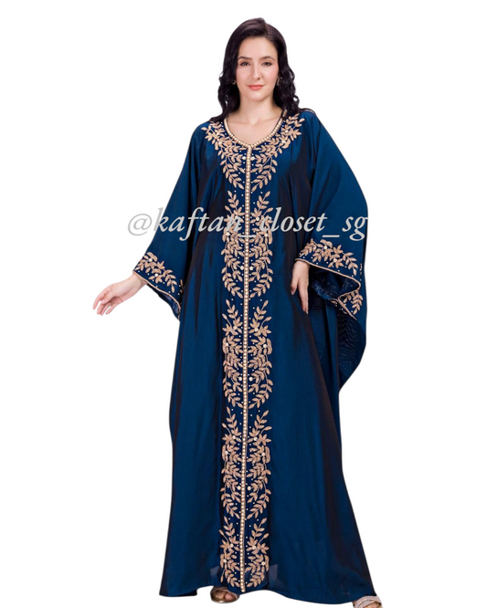 Camille Rose Gold- Navy Blue