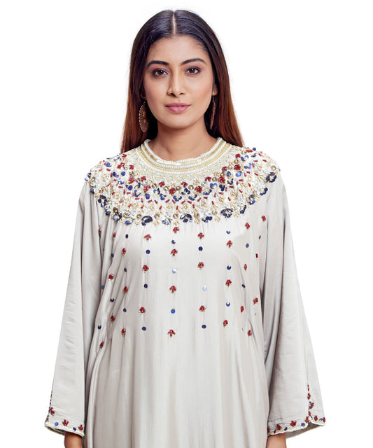 Allure II (High Neck)- Silver Khaki