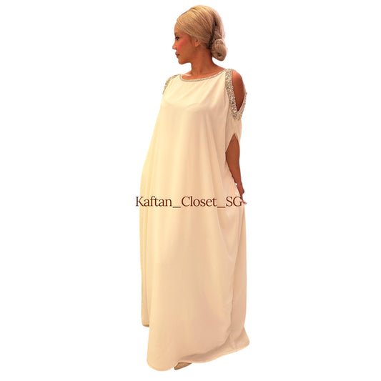 Made to order: Open Shoulders Kaftan (Western style)