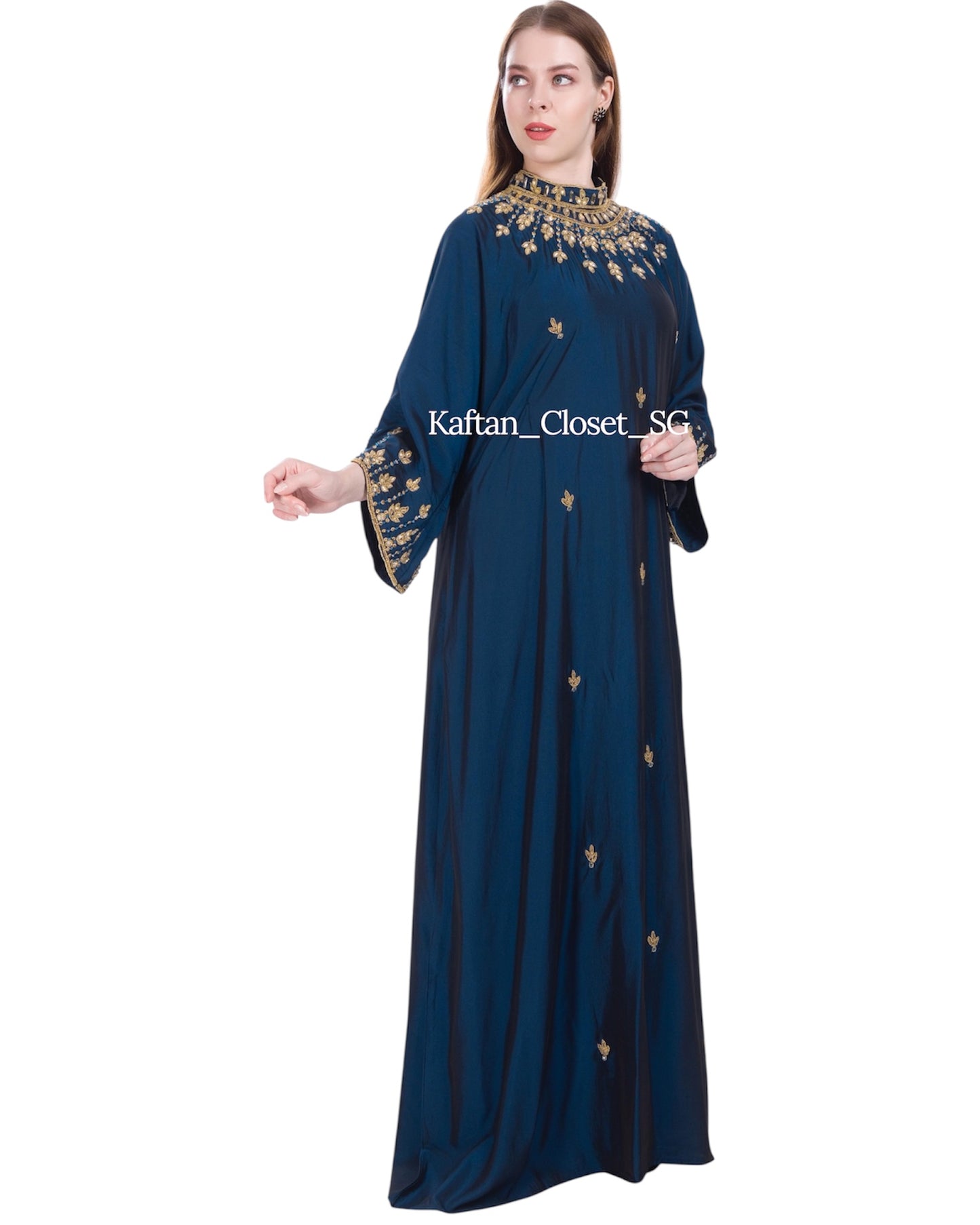 Bianca High Neck - Navy