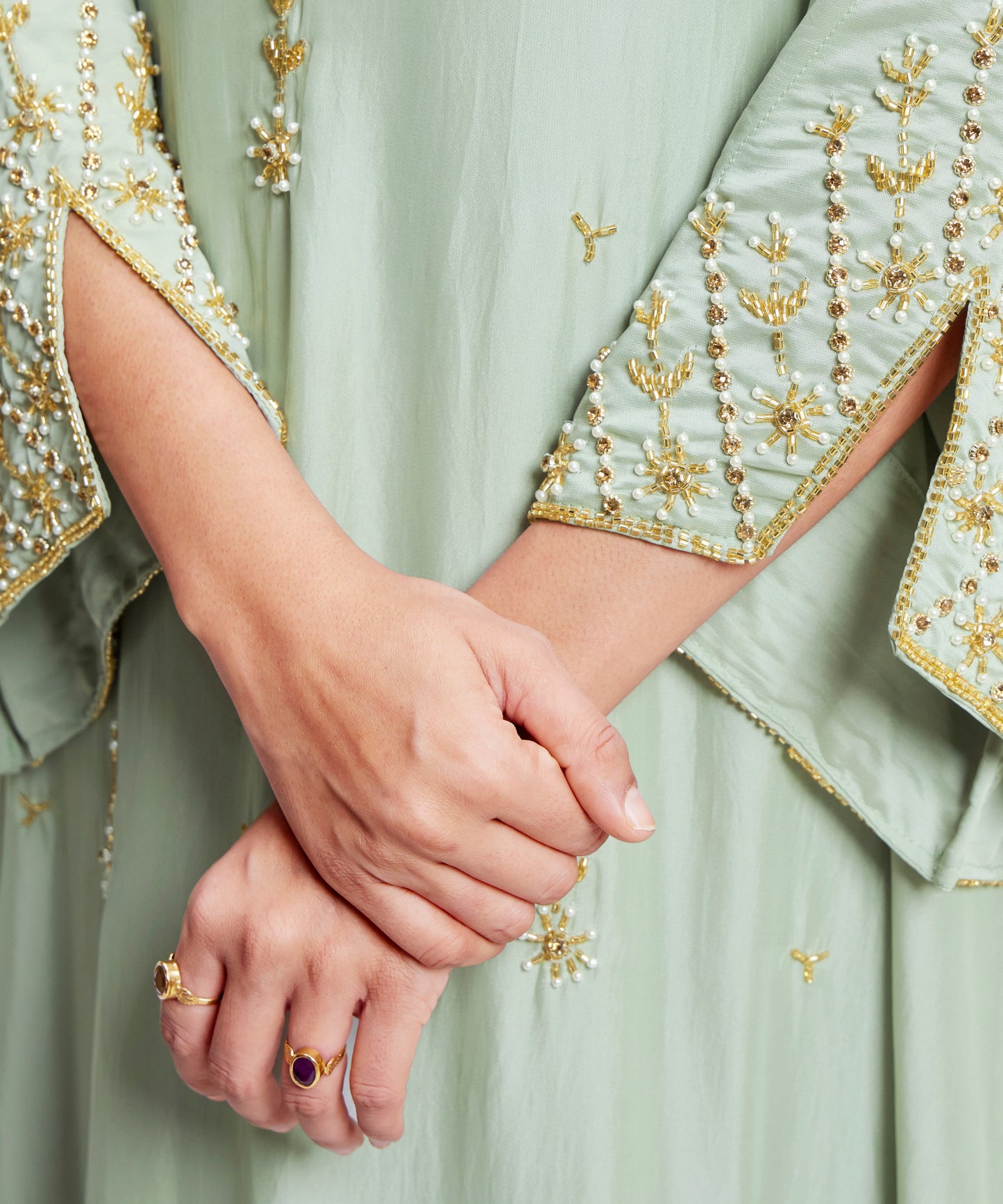 Juliette High Neck- Sage Green