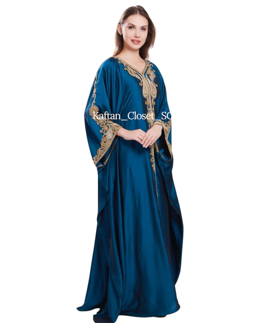 Dahlia Series- Teal Blue