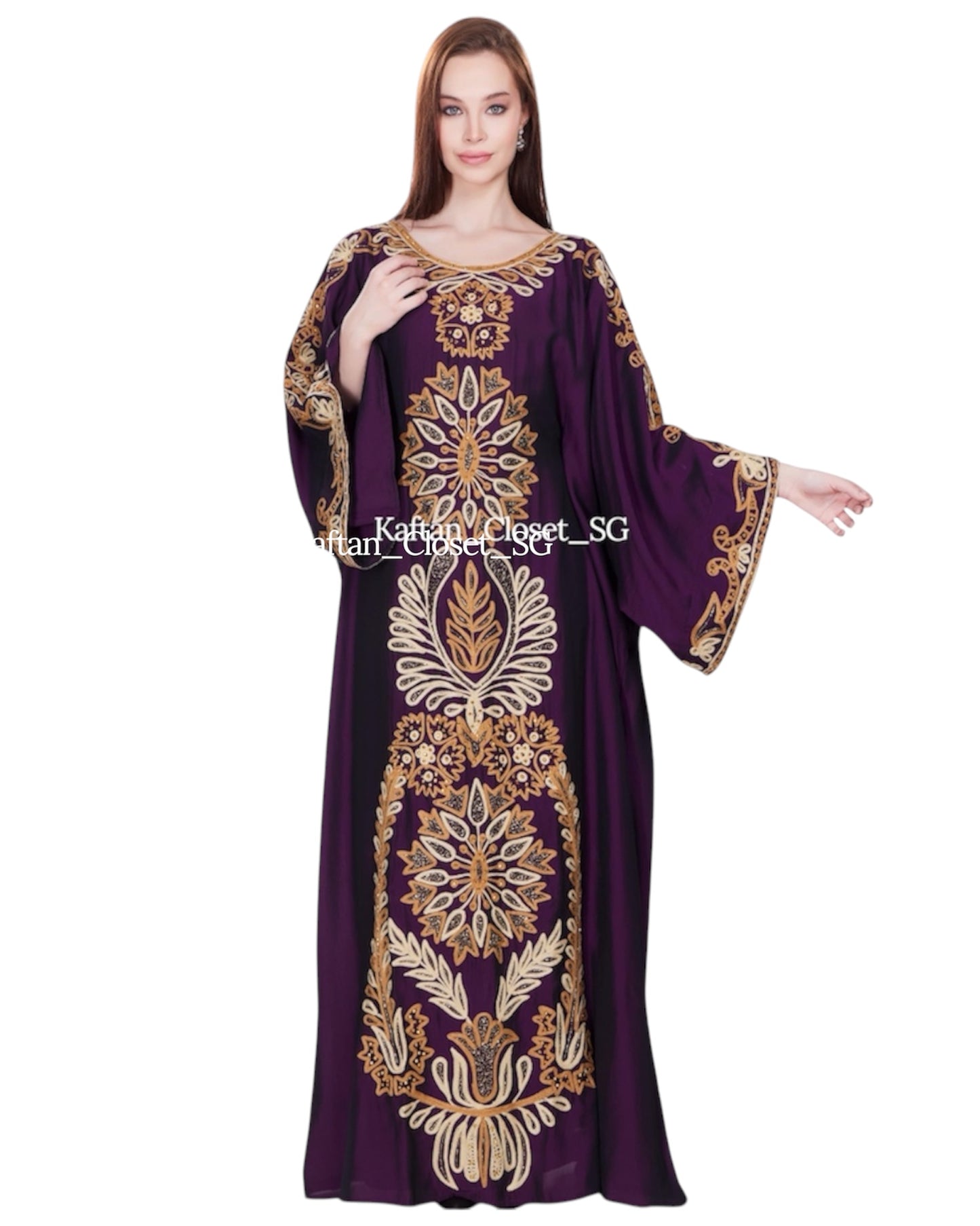 Viola Embroidery Series- Purple
