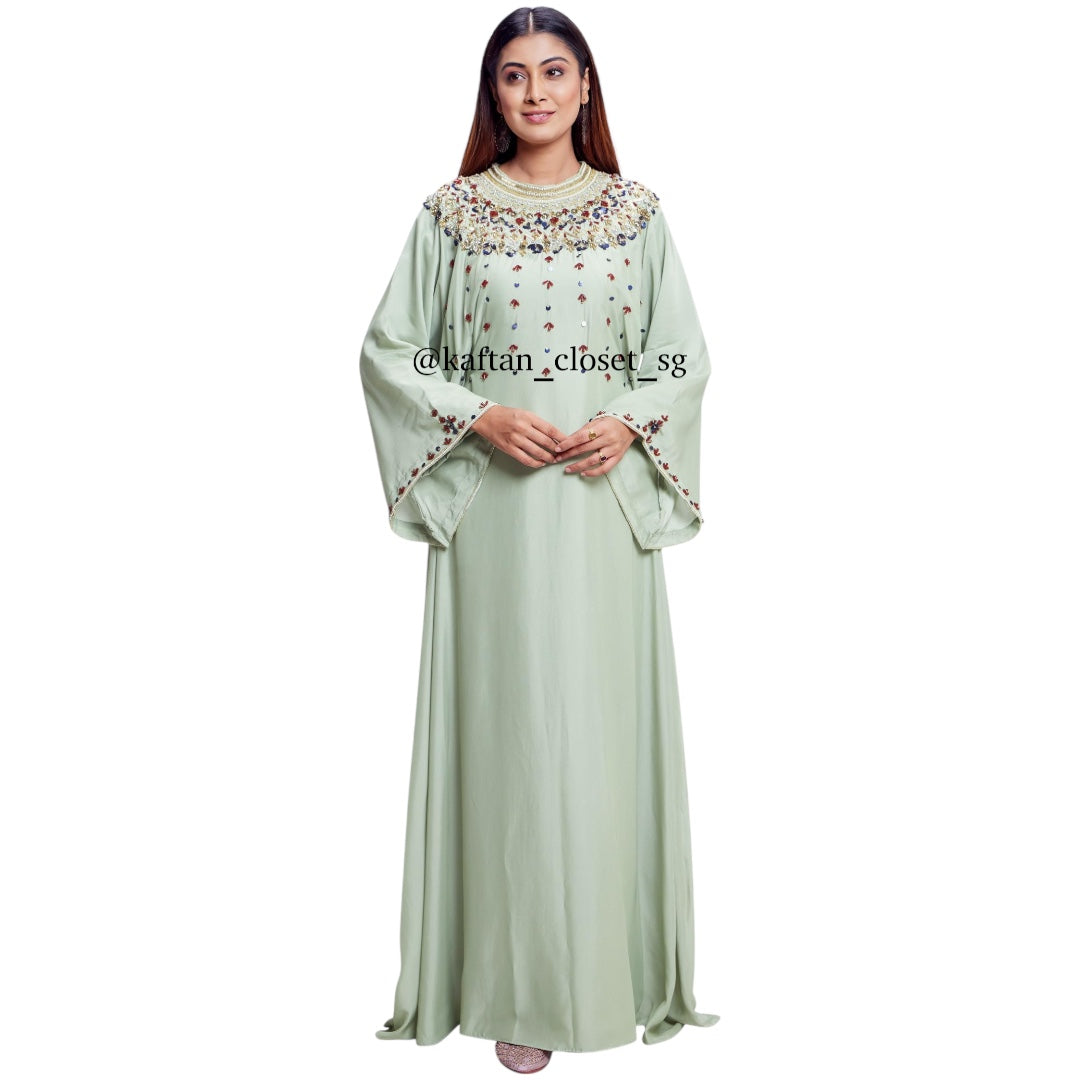 Allure II (High Neck)- Sage Green