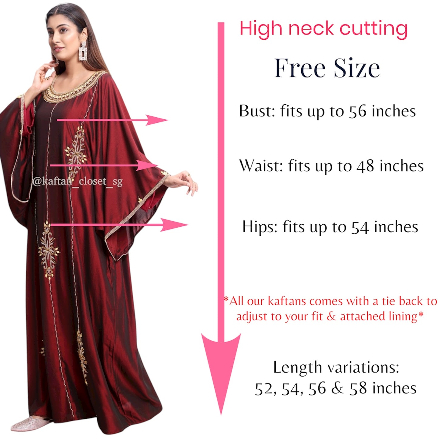 Rania Series- Maroon