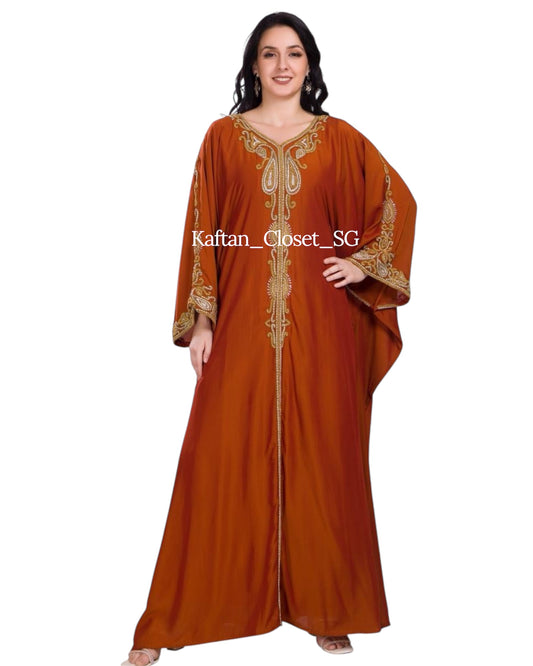 Dahlia Series- Brick Orange