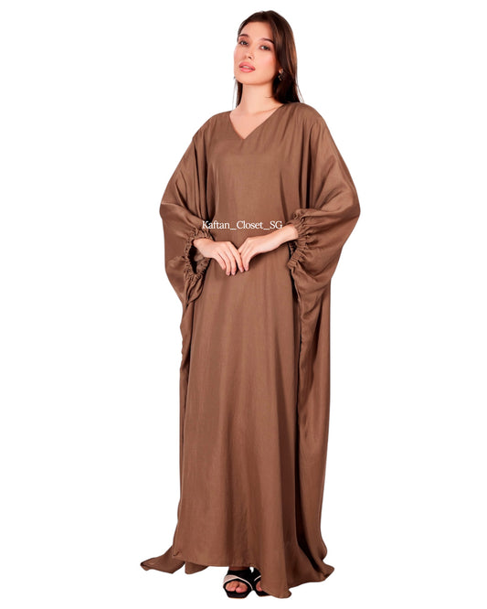 Lantern- Linen Blend (Cofee Brown)
