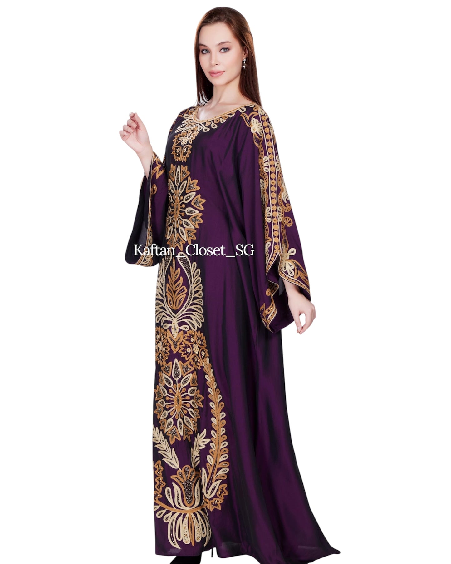 Viola Embroidery Series- Purple