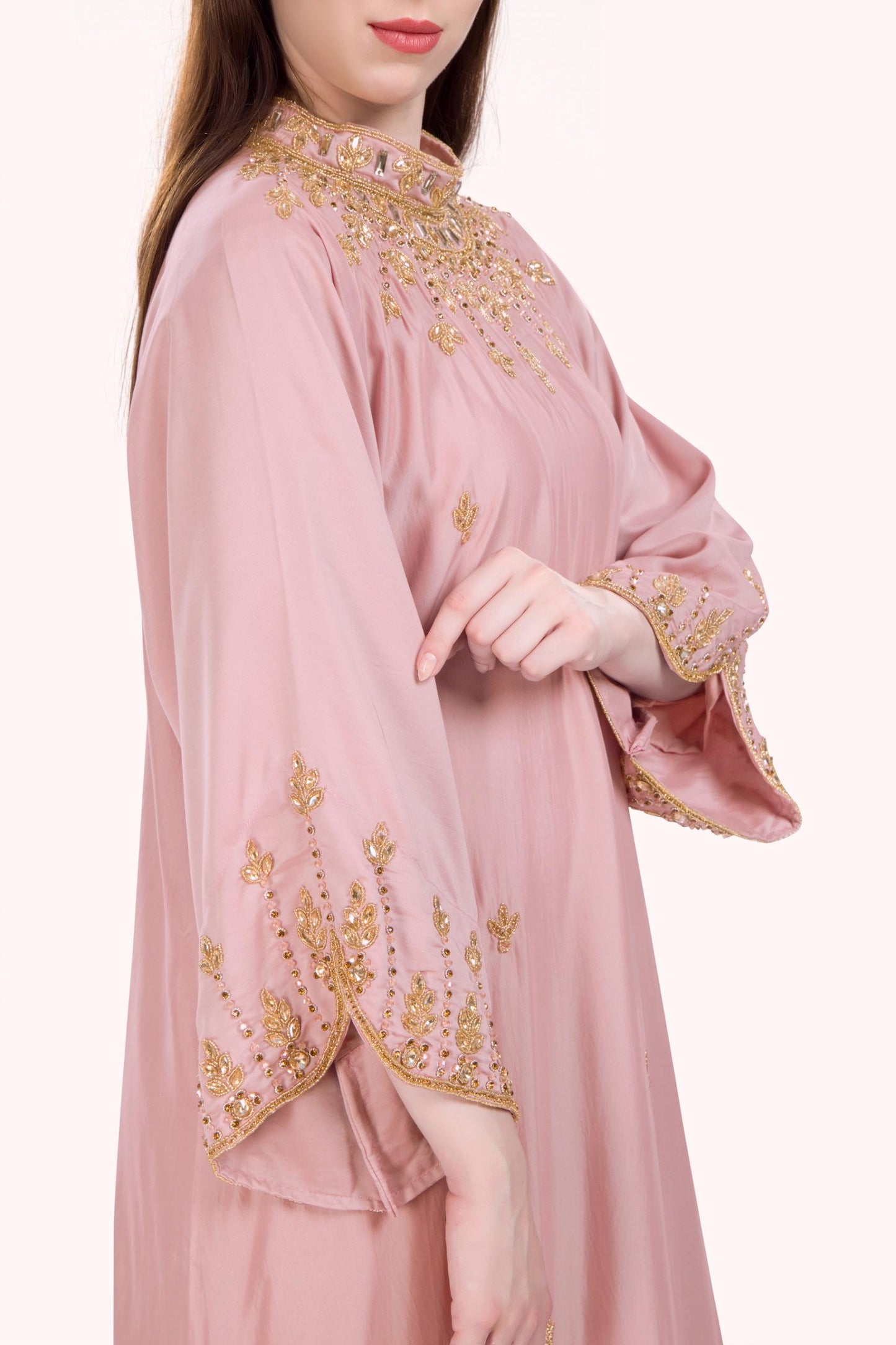 Bianca High Neck - Baby Pink