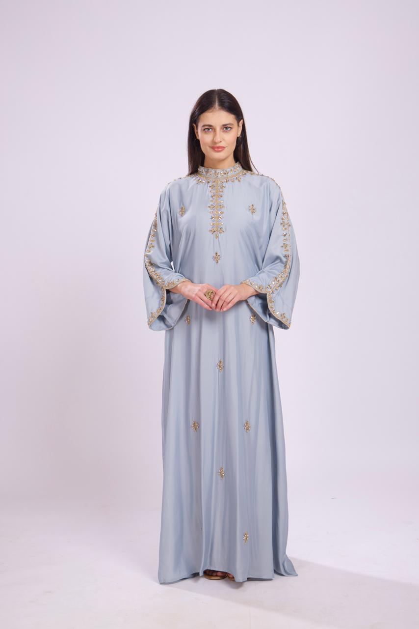 Inka High Neck - Powder Blue