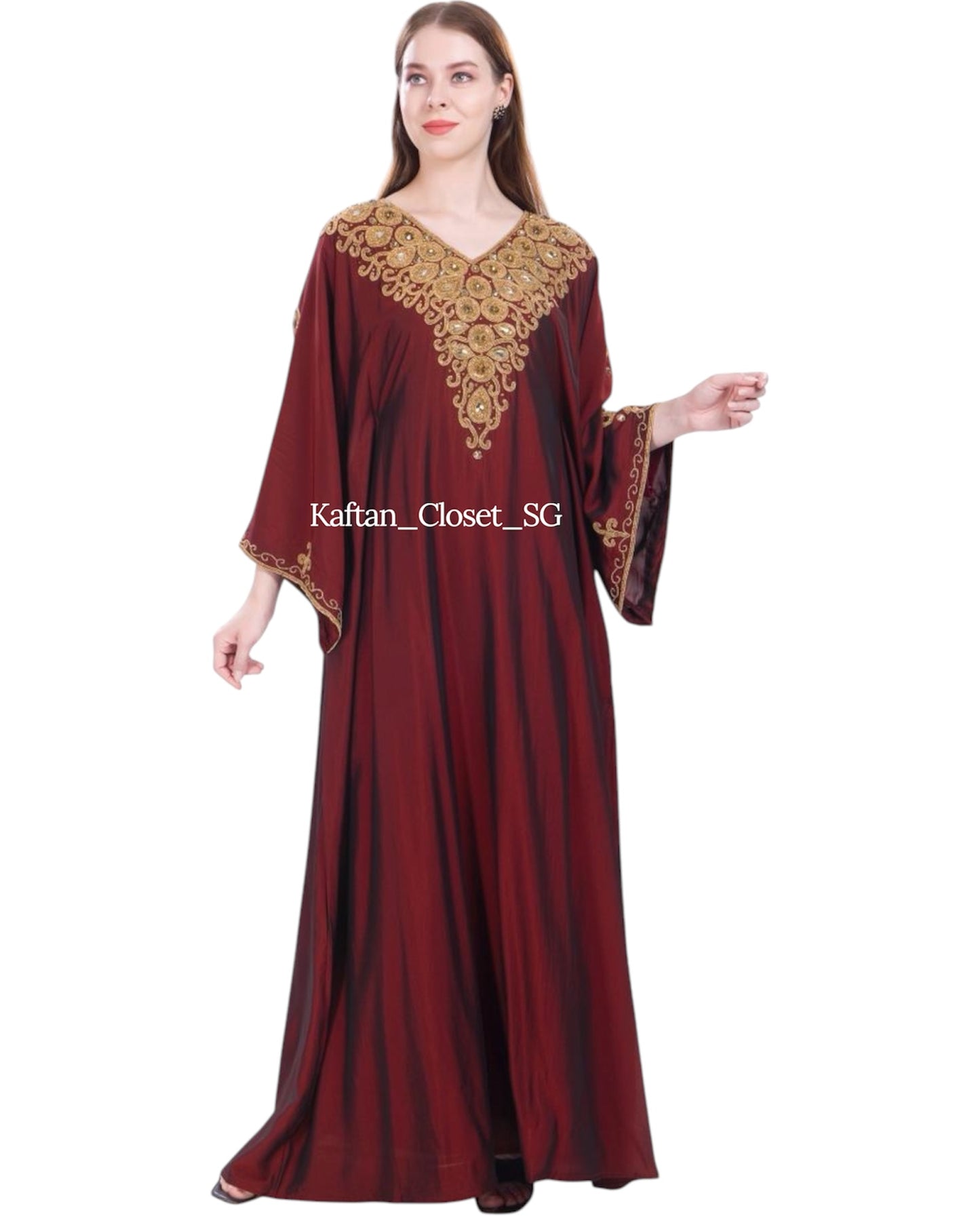 Azure (Flair Sleeves) Series: Maroon