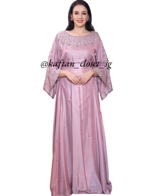Astrid Open Sleeves Series- Baby Pink