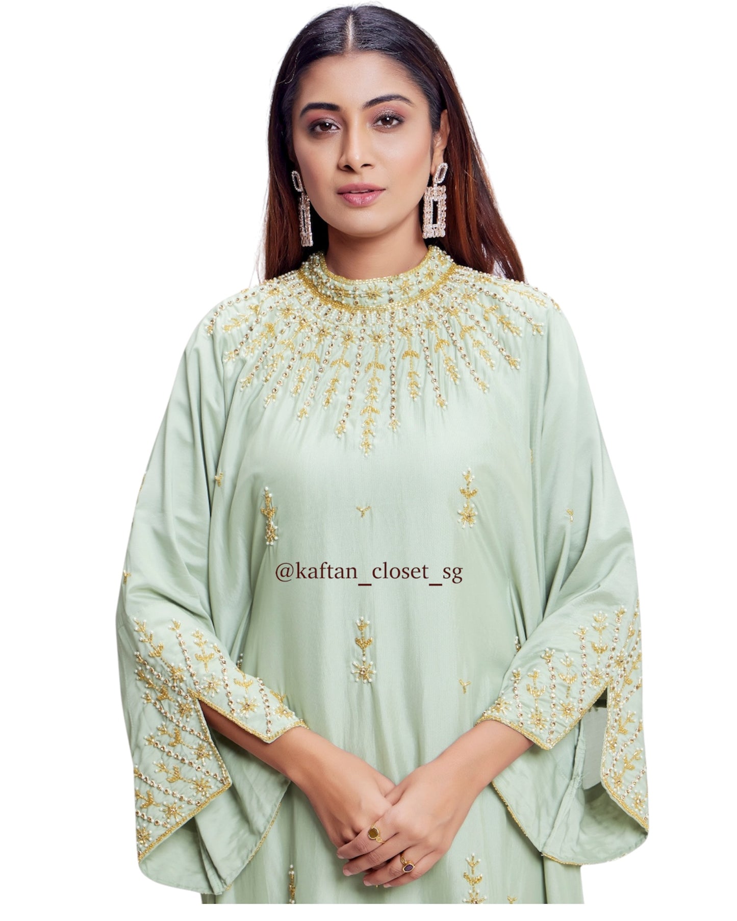 Juliette High Neck- Sage Green