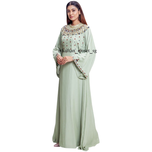 Allure II (High Neck)- Sage Green