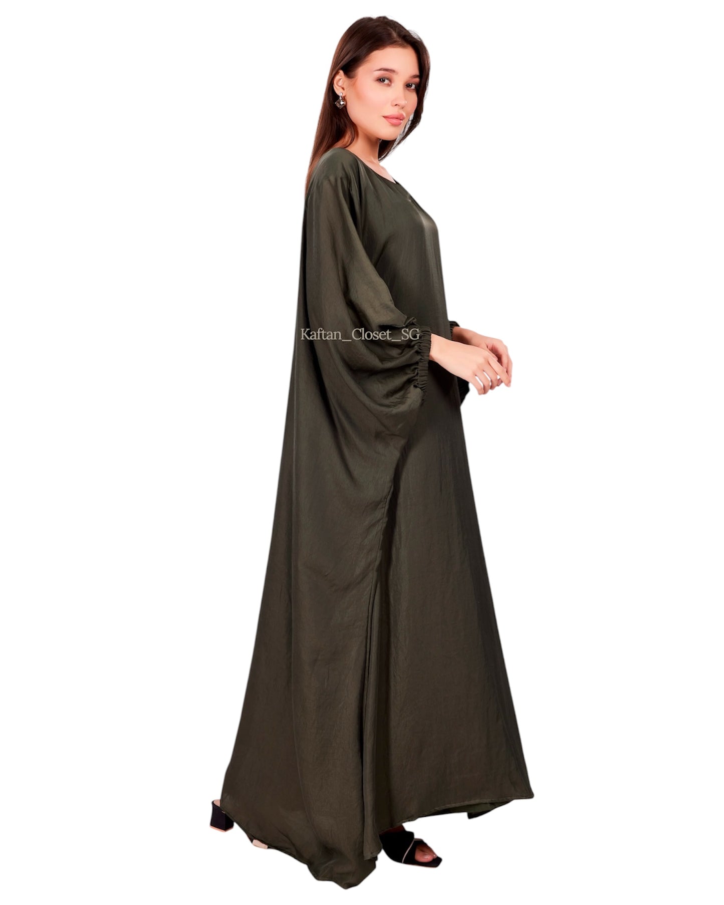 Lantern- Linen Blend (Army Green)