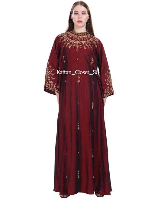 Juliette II High Neck- Maroon