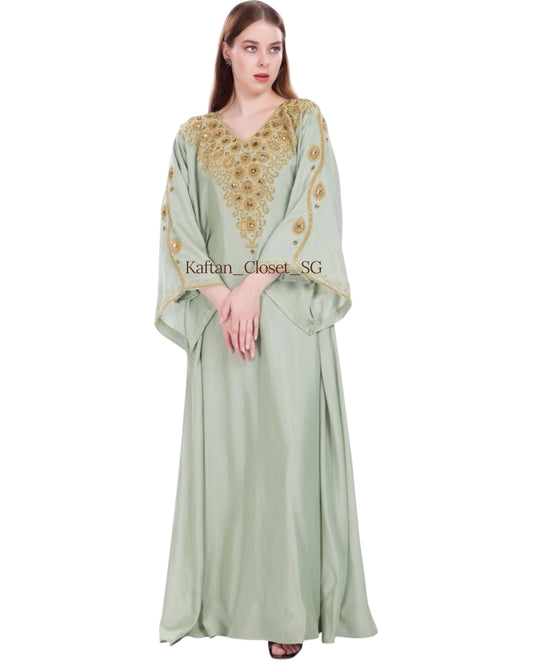 Azure (Flair Sleeves) Series: Sage Green