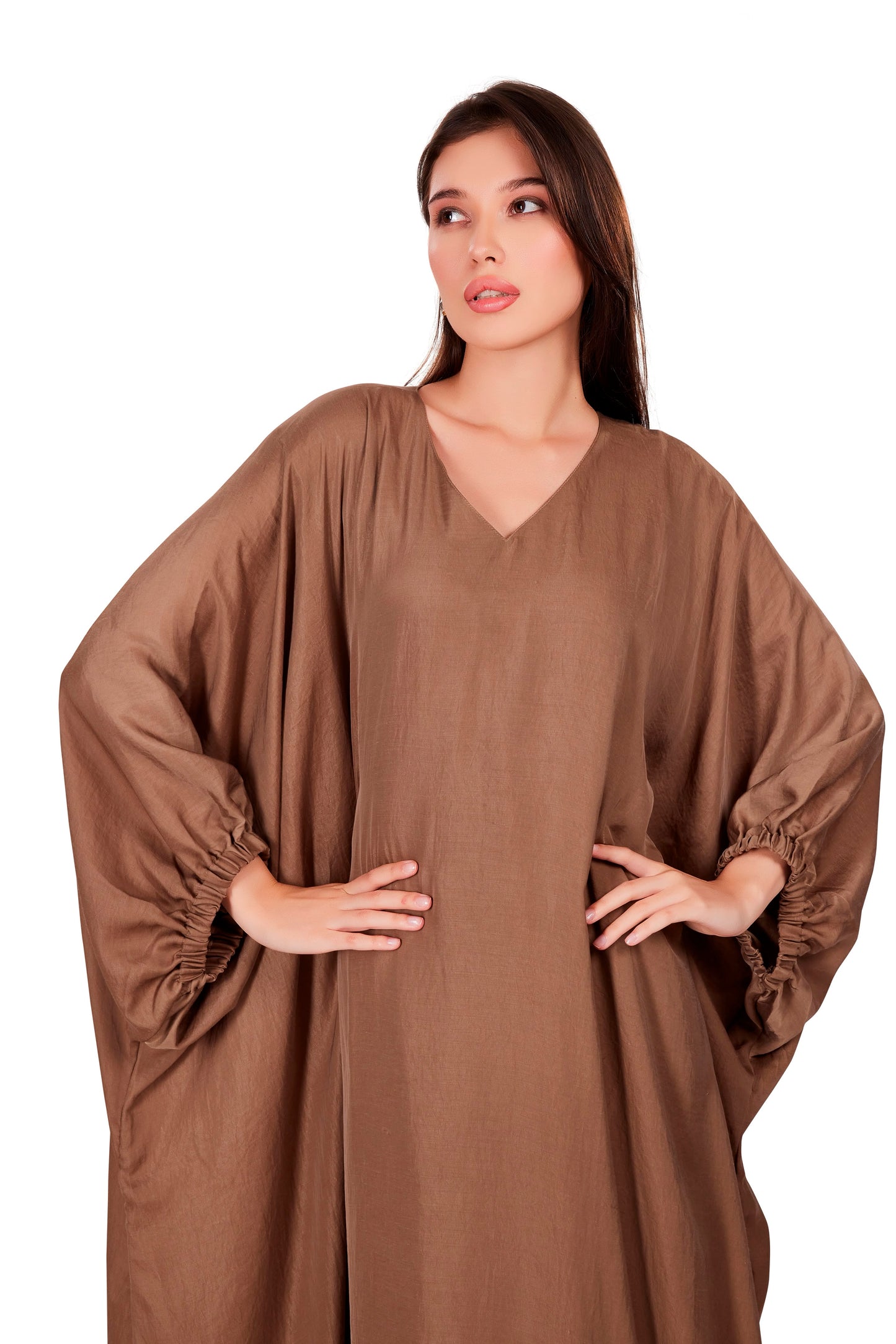 Lantern- Linen Blend (Cofee Brown)