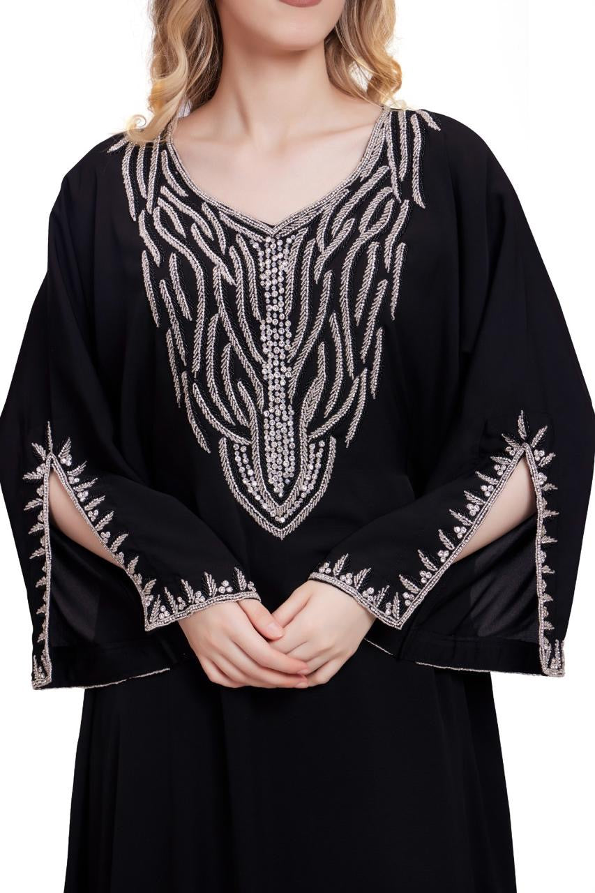 Allysia Open Sleeves Series- Black