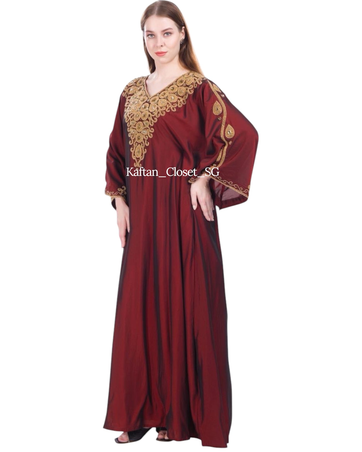 Azure (Flair Sleeves) Series: Maroon