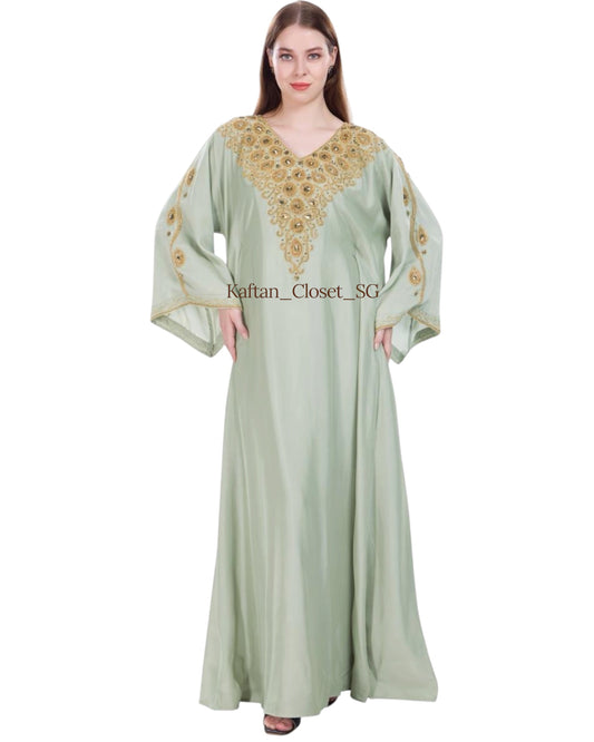 Azure (Flair Sleeves) Series: Sage Green