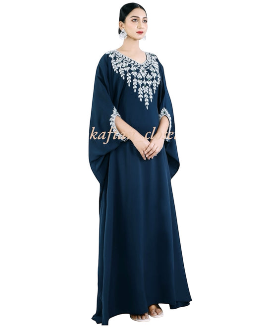 Hayati Series - Nav Blue Kaftan