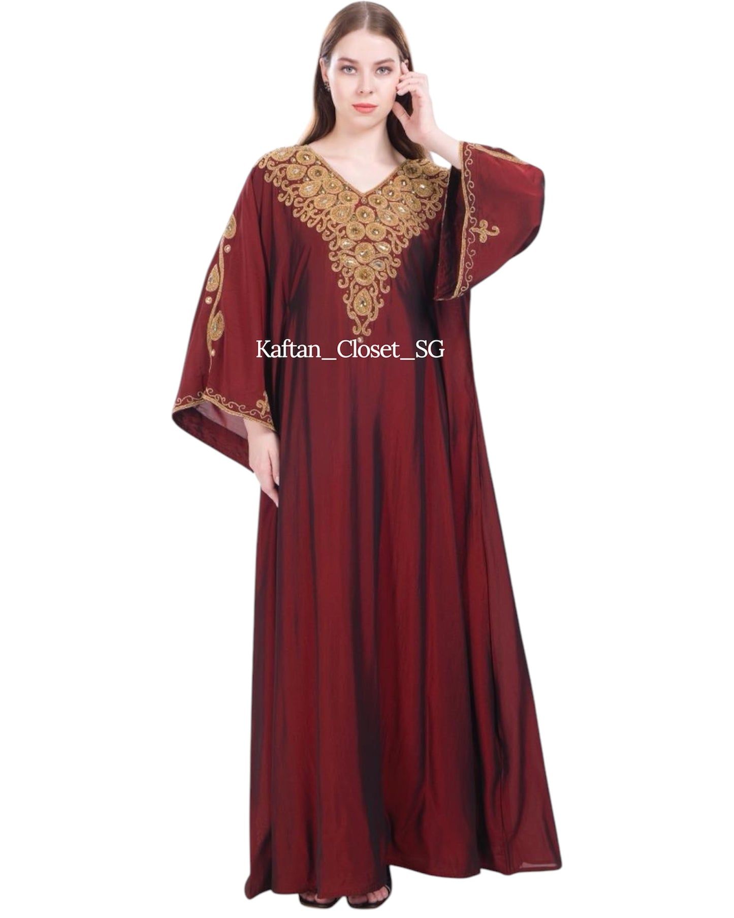 Azure (Flair Sleeves) Series: Maroon
