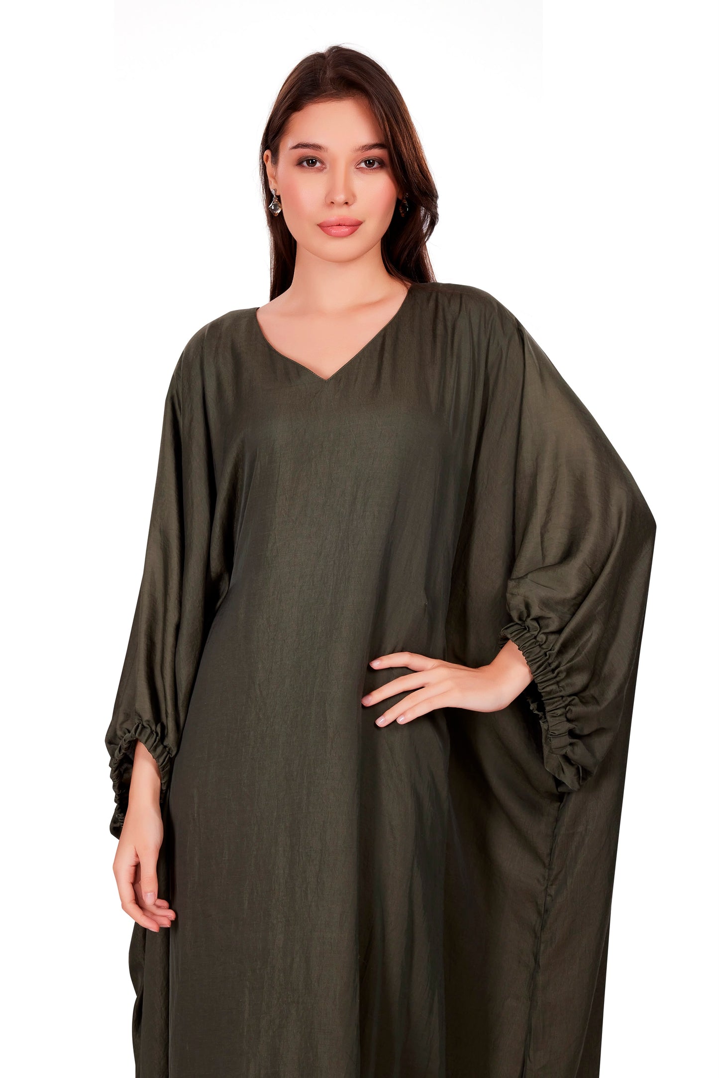 Lantern- Linen Blend (Army Green)