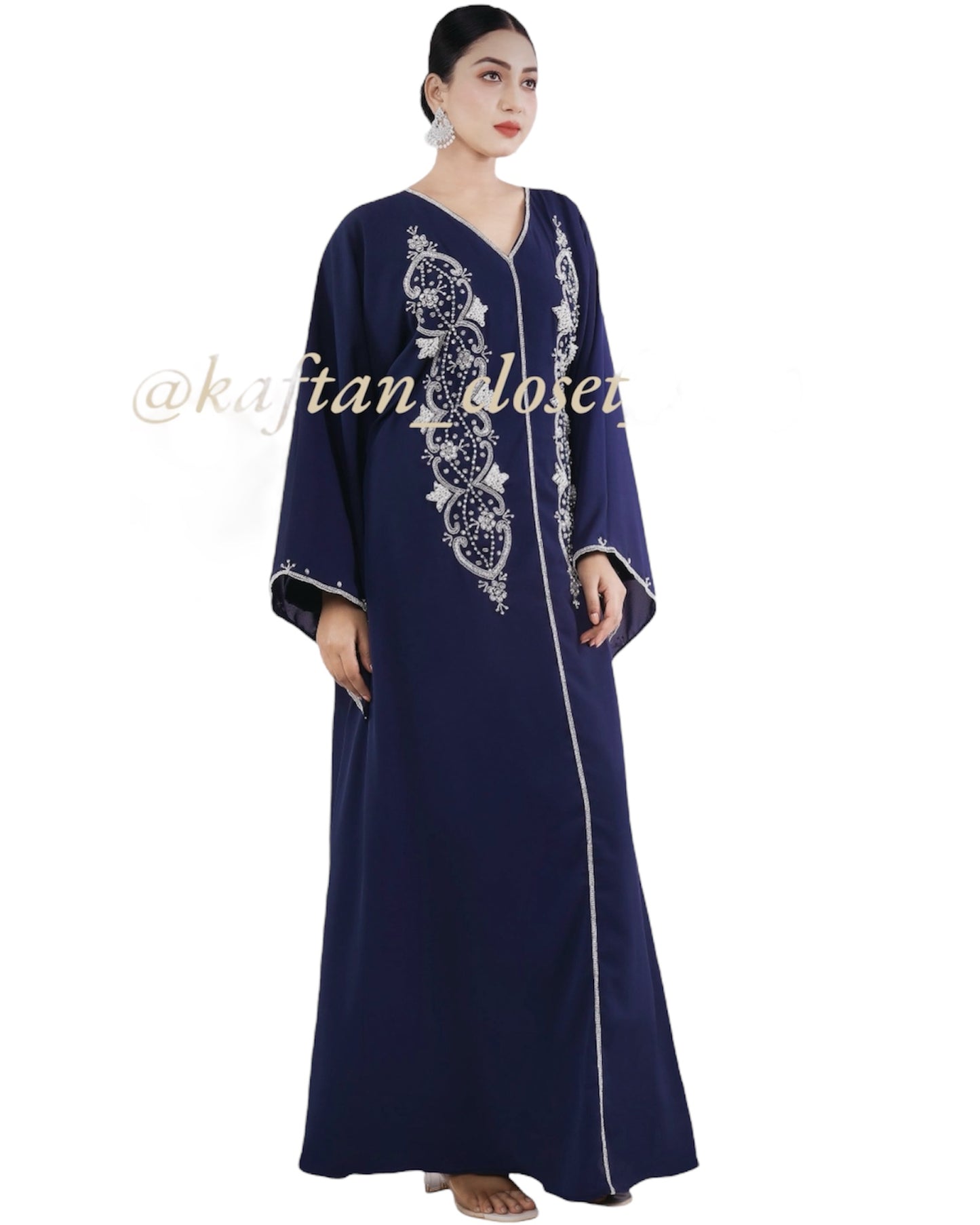 Tiara Flair Sleeves Series - Navy Blue