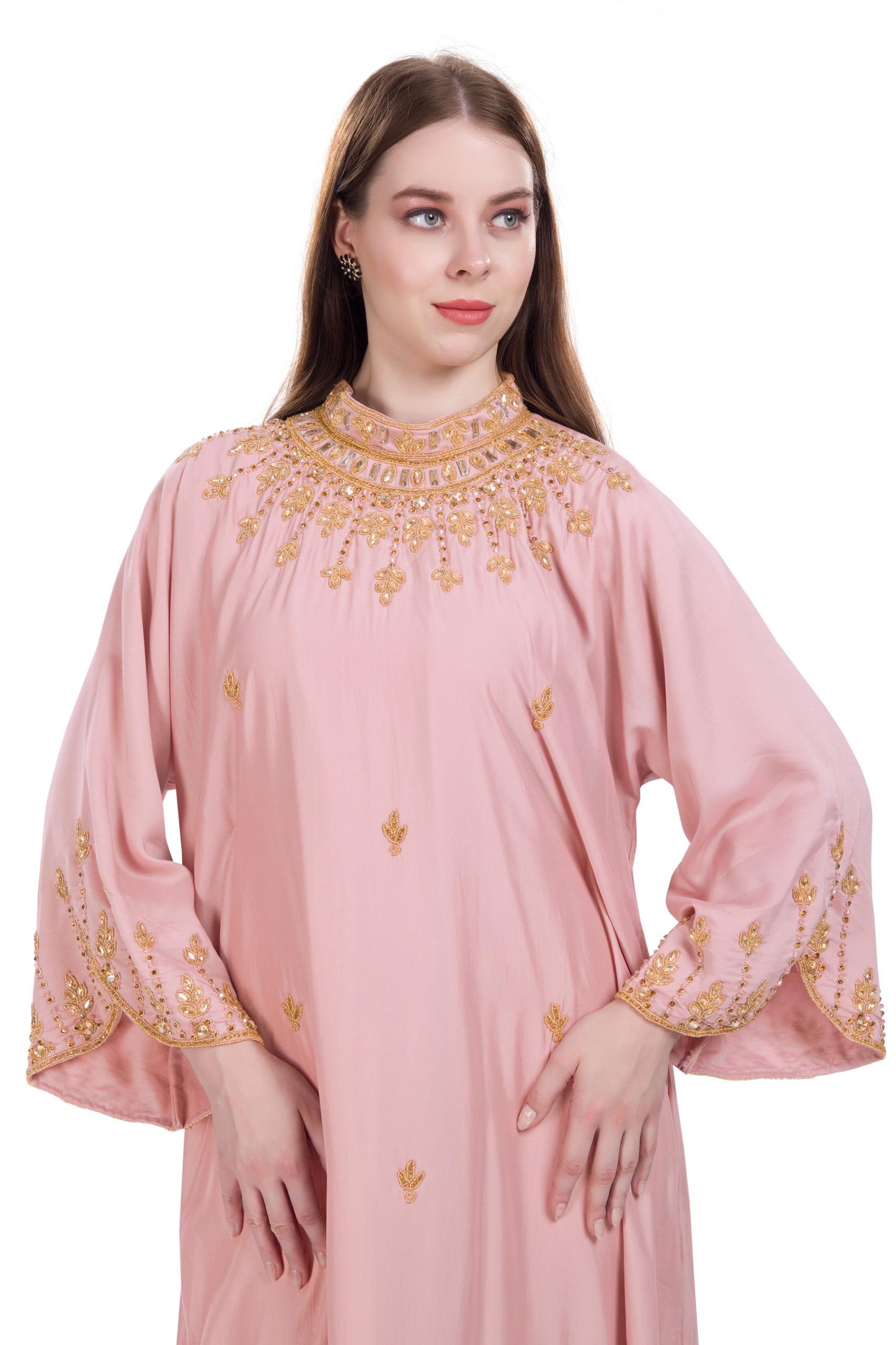 Bianca High Neck - Baby Pink