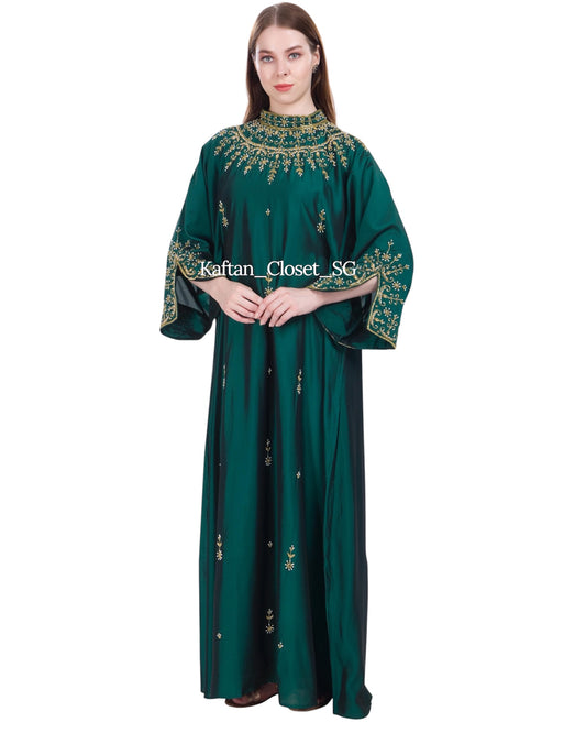 Juliette II High Neck- Emerald Green