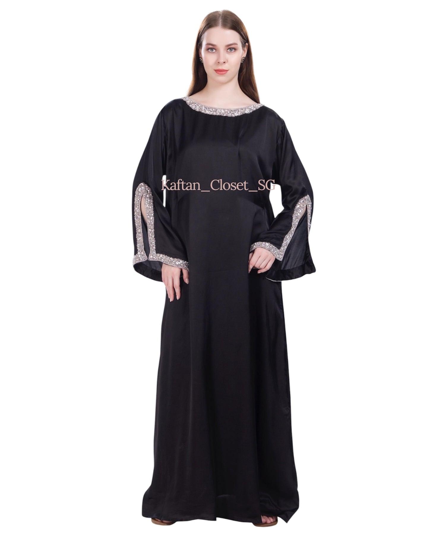 Jacinda Satin Series- Black