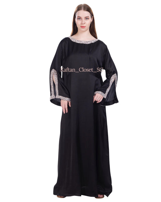 Jacinda Satin Series- Black