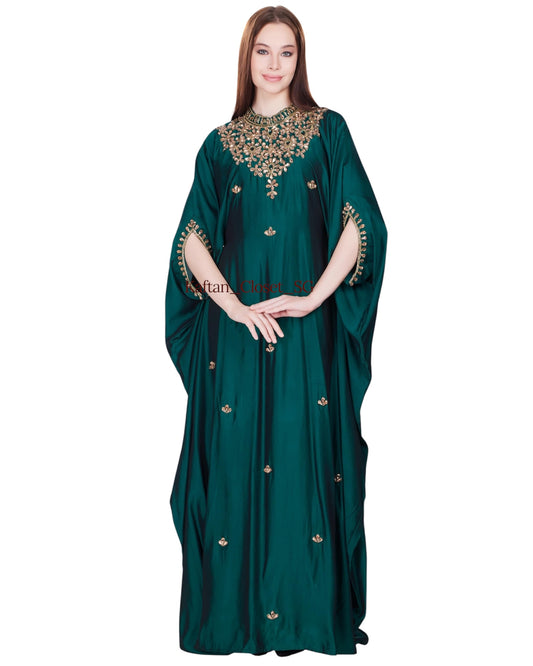 Rhea High Neck Series- Emerald Green