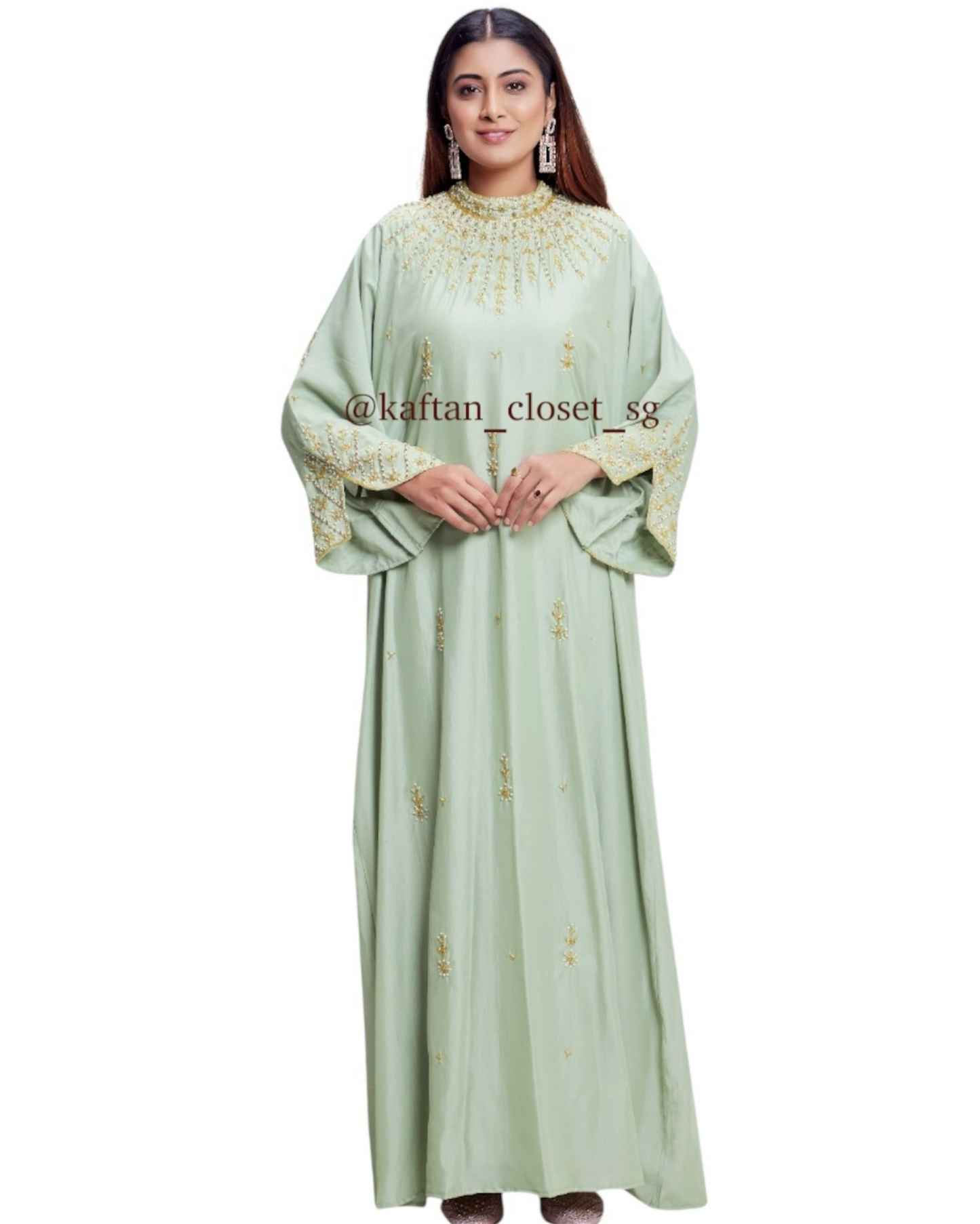 Juliette High Neck- Sage Green