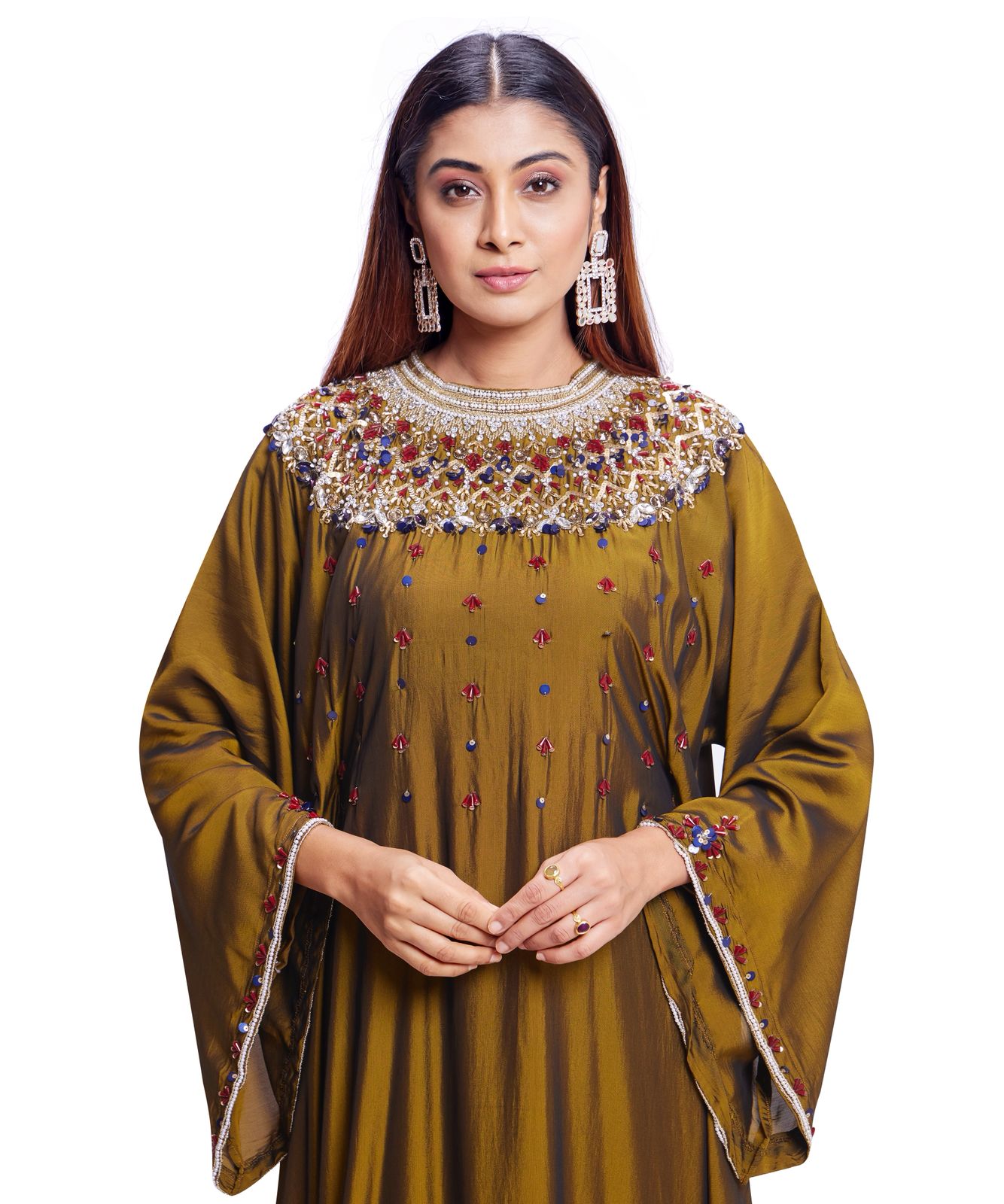 Allure II (High Neck)- Olive Gold