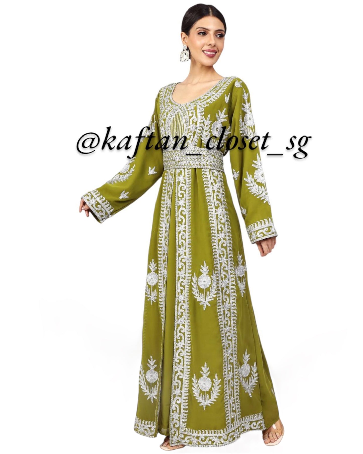 Petra Jalaibya- Olive Green