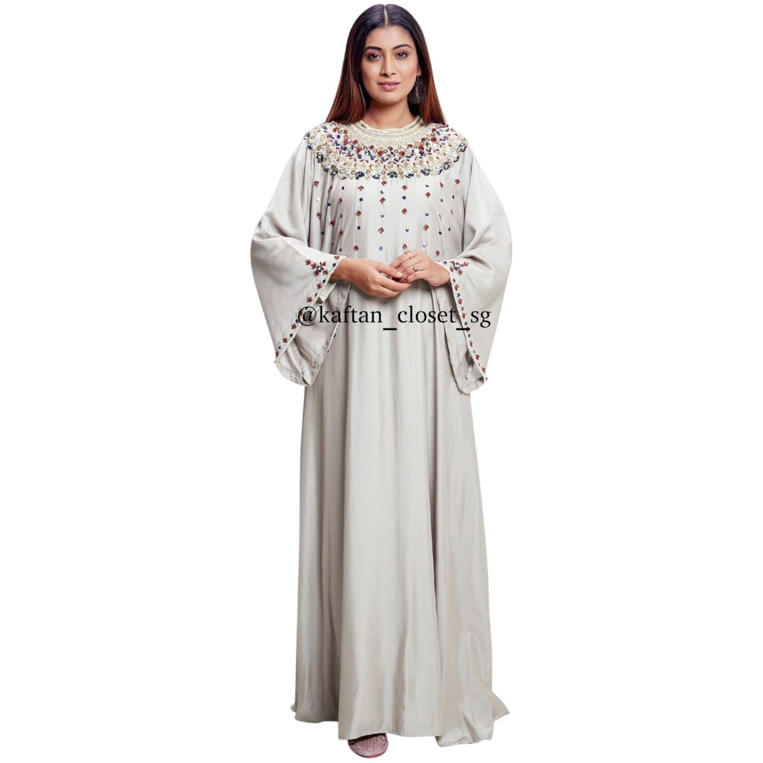 Allure II (High Neck)- Silver Khaki