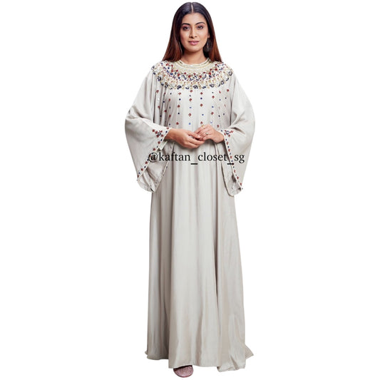 Allure II (High Neck)- Silver Khaki