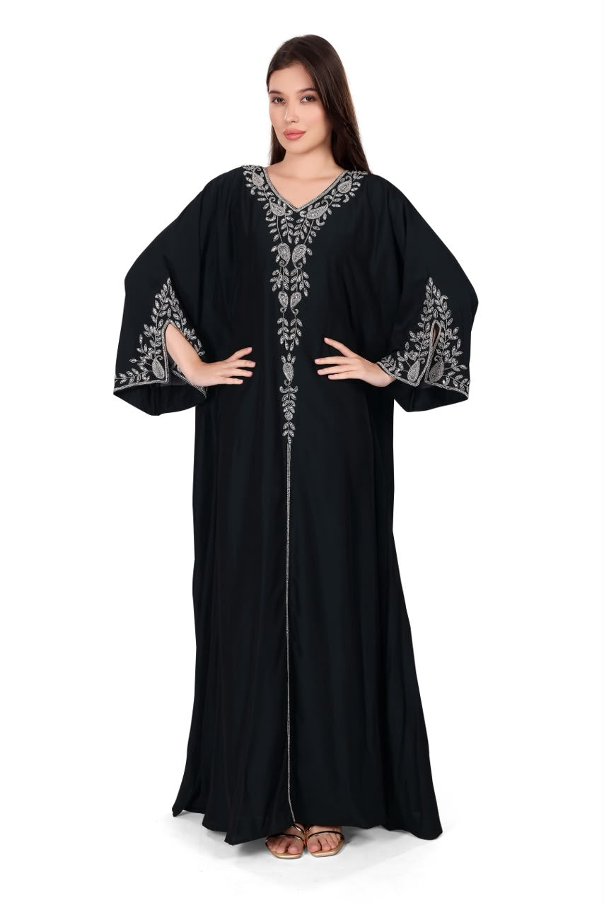 Sandra Series - Black (Slit Sleeves)